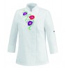 CHAQUETA SE&Ntilde;ORA EGOCHEF WHITE FLOWERS
