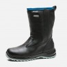 BOTA PIEL FLOR "GLACIAR BLACK"