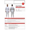 BATA IMPERMEABLE DESECHABLE CERTIFICADA